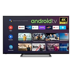 Toshiba 65UA3D63DG 65 Zoll Fernseher/Android TV (4K Ultra HD, HDR Dolby Vision, Smart TV, Chromecast Built in, Triple-Tuner) [2023]