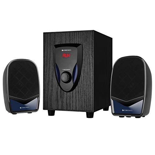 Zebronics Zeb-Bt2220 Wireless Bluetooth Multimedia Speaker With Supporting Aux. (24 Watt, 2.1 Channel)