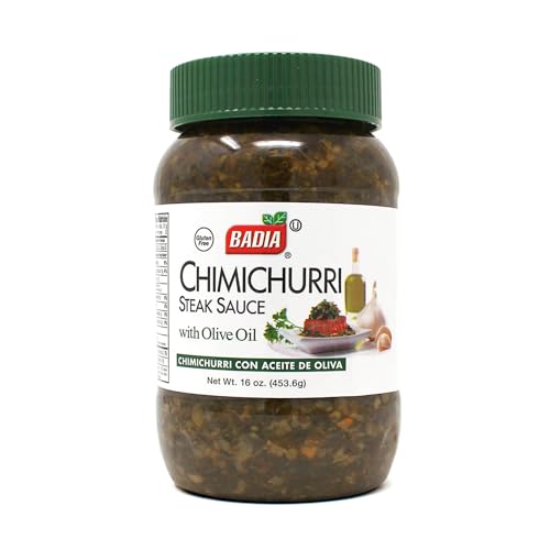 Badia Chimichurri Steak Sauce with Olive Oil 16 oz –