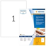 imprägniertes moskitonetz Format: 210x297 mm, Material: Papier, wetterfest, Farbe: weiß, Anzahl Etiketten: 100