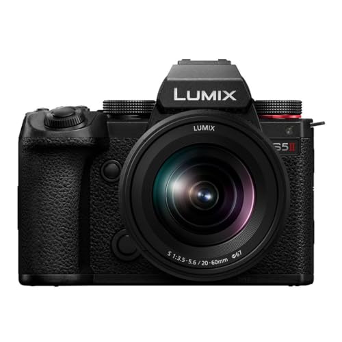 Image of Panasonic LUMIX S5II Hybrid 24.2MP FF Mirrorless Camera with 20-60mm Lens (Renewed)