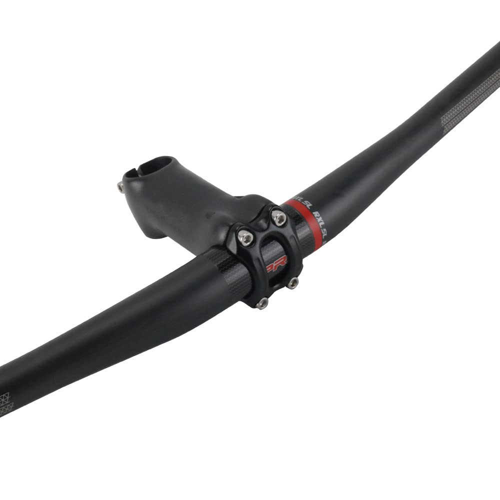 RXL SL Manillar de Carbono MTB 31.8 para Bicicleta de Descenso y Montaña - Plano, UD Mate, 760mm