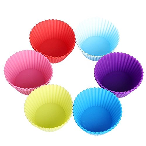 Image of 4-Piece Baking Tools Set Non-Stick Carbon Steel Round Cake Mould 20cm, Muffin Tray, Rectangular Bread Loaf Mould, Measuring Cups and Cookie Cutter Microwave OTG Oven Safe Bakeware Tools