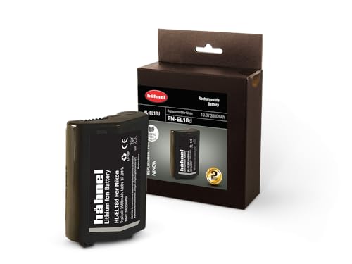 Batería Hähnel HL-EL18D Nikon de ion de litio para cámaras réflex