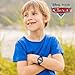 Accutime Disney Pixar Cars Lightning McQueen Time-Teaching Watch for Kids with Interactive Racing Dial