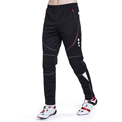 Pantalon de cyclisme thermique pour hommes contre le froid d'hiver