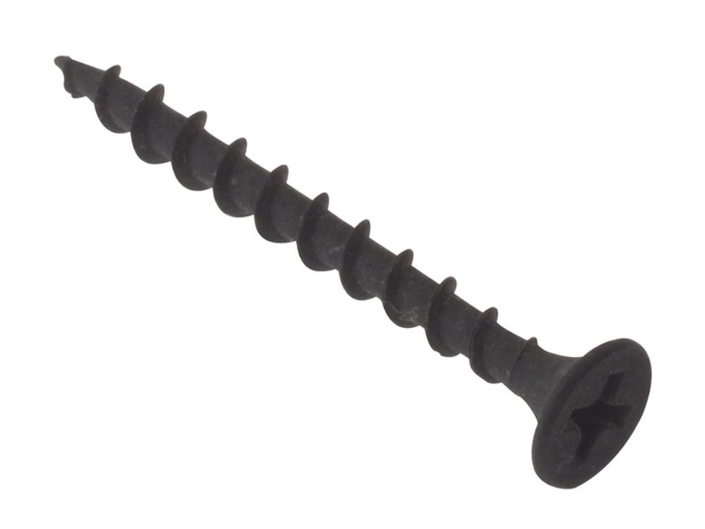 ForgeFix Drywall Screws Coarse Thread | 4.2 x 100mm | Black Phosphate | Box 500