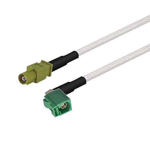 R*/F ���� RG316 �P�[�u�� Fakra E �I�X/���X/�I�X�����O�R�l�N�^ an*/tenna �����O���[�����P�[�u��(Fakra E LM to F90,30CM)