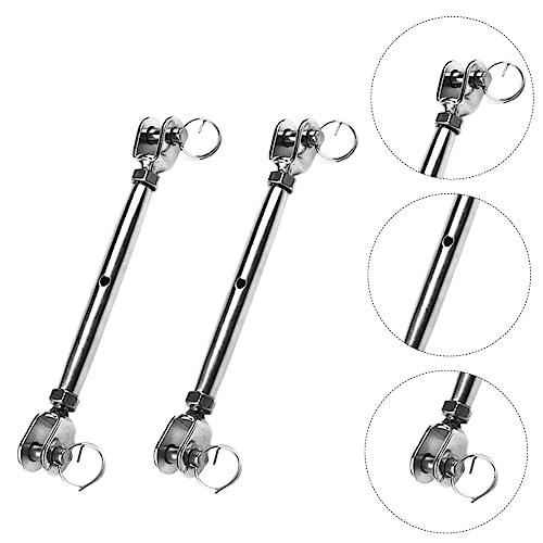 2 piezas Tensores para Cables de Acero Inoxidable con Rosca miniatura 3