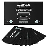 My White Secret Whitening Strips (Bleaching/Zahnweiß-Streifen) mit Aktivkohle und Kokosnussöl für 2 Wochen (14 Paar) für die sanfte Zahnaufhellung zu Hause - 100% natürlich - einfach anzuwenden