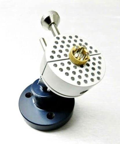 Universal Work Holder Peg Clamp Revolving Bench Tool Fixture on Base By JTS