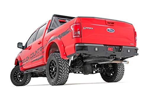 Rough Country Heavy Duty Rear Led Bumper For 2015-2020 Ford F-150-10771 #TOP2