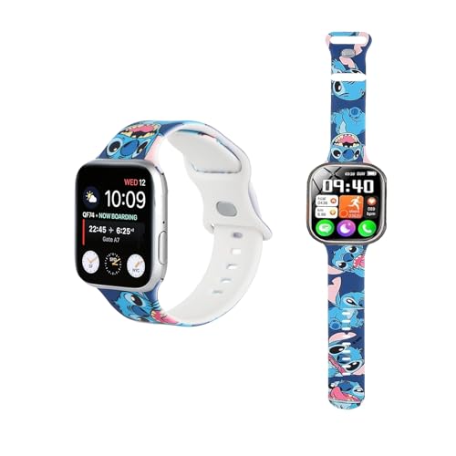 HOAQPPOY Stitch Reloj Inteligente Hombre Mujer, Reloj Inteligente Niño Niña, Relojes Inteligentes Infantil con Teléfono/Mensajes//Música,Regalos para Hombres, Mujeres y niños HOAQPPOY Stitch Reloj Inteligente Hombre Mujer, Reloj Inteligente Niño Niña, Relojes Inteligentes Infantil con Teléfono/Mensajes//Música,Regalos para Hombres, Mujeres y niños