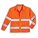 Produktbild Uvex Protection Flash Herren-Arbeitsjacke - Warnorange Männer-Sicherheitsjacke - Optimale Sichtbarkeit 54