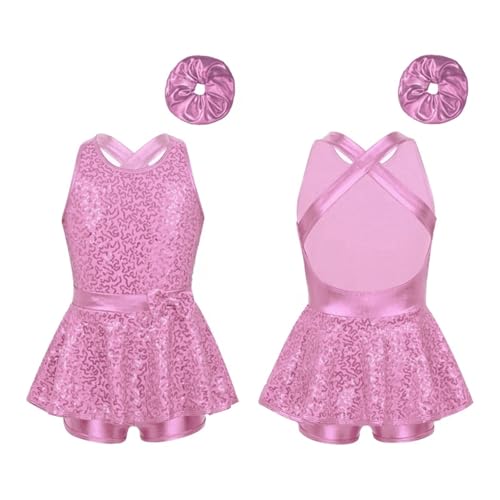 Disfraz de baile para niñas con lentejuelas y banda para el cabello miniatura 2
