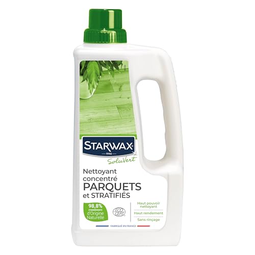 STARWAX SOLUVERT Nettoyant Parquets et Sols 1L
