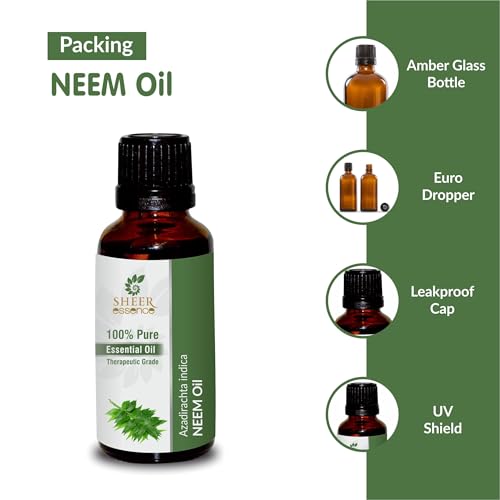 Aceite Esencial Natural de Neem 0.16 fl. Oz miniatura 5