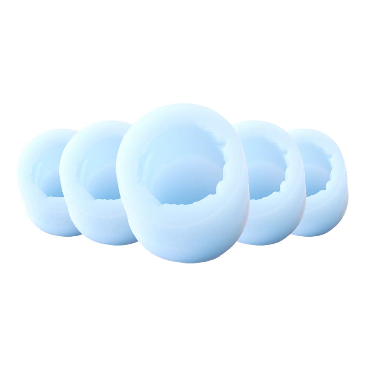Flower Candle Silicone Mould x 5