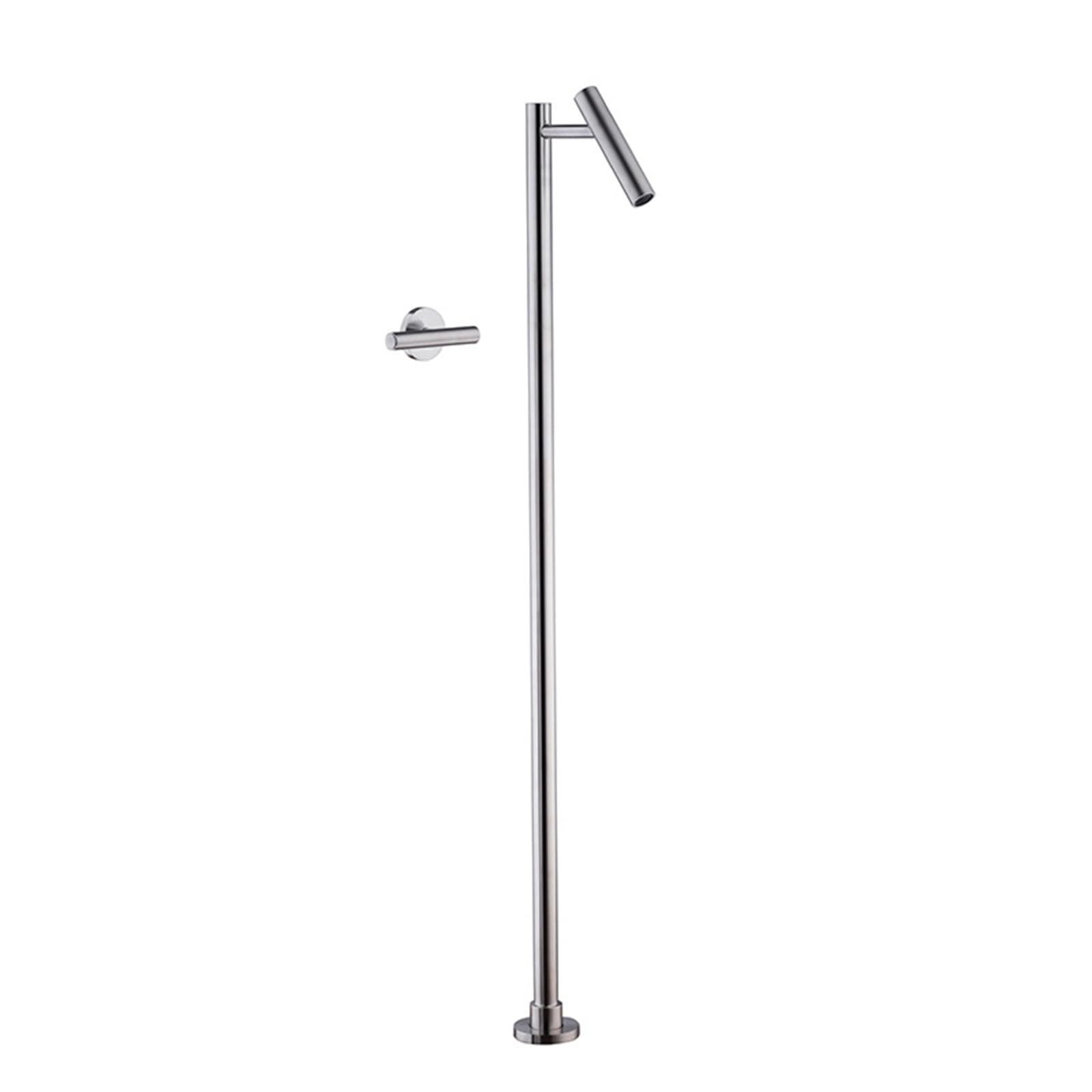 HADECOLL Freestanding Bath Mixer Tap Hot And Cold Concealed Wall Mounted Bath Tap Brass, Chrome,Brushed