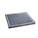 Lava Grill S- Parrilla de piedra volcánica del volcán Etna - Placa lijada de 30 x 30 cm - Apta para uso en hornos, barbacoas, para cocinar carnes, pescados, verduras y pizza - Tamaño S