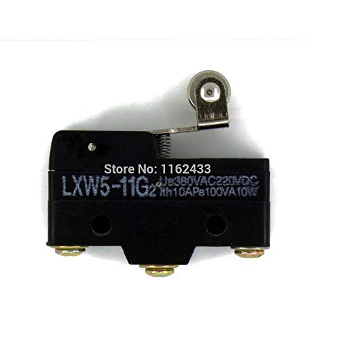 10pcs/lot LXW5-11G2 Short Hinge Roller Lever Micro Switch LXW5 Series Reset Limit Switch momentary Travel Switch