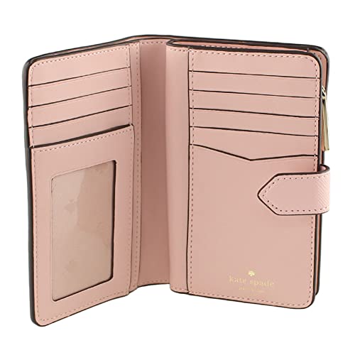 Kate Spade New York Staci Medium Compact Bifold Wallet In Chalk Pink #TOP3
