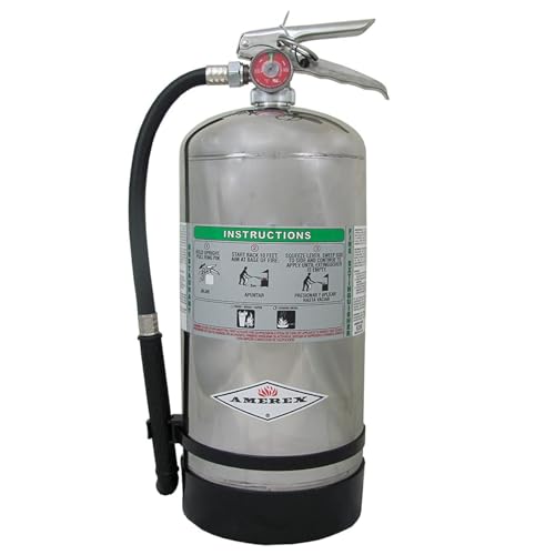 Amerex C260 6 Liter Class K Wet Chemical Fire Extinguisher w...
