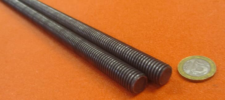Grade B7 Steel Fully Threaded Rod 9/16"-12 x 36.00 Length 2 Pcs.