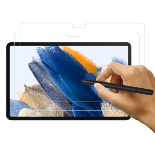 AYSOW 2 Stück Papier Feel Bildschirmschutzfolien für Samsung Galaxy Tab A8 2022 10.5 Inch, Matte PET-Papierfolie zum Zeichnen, Schreiben, Blendfrei, Anti-Fingerabdruck für Samsung Galaxy Tab A8 2022
