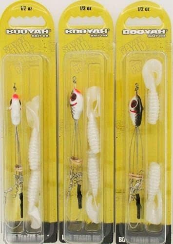 (3) Booyah Bait Company 1/2 Oz Boo Teaser rig Alpine BYBTR12685