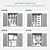 UDPATIO 38 Cu.ft Resin Outdoor Storage Shed, 4.3 ft x 5.6 ft Vertical Storage Shed Waterproof Resin Cabinet for Garden, Backyard, Lawn, Grey