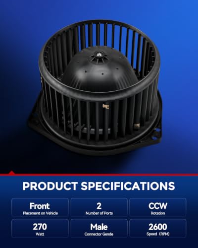 Image of KAX AC Blower Motor for Acura TL 2004-2008, Honda Accord Coupe 2003-2007
