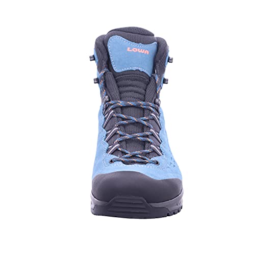 Lowa Explorer GTX Mid Women - Aquamarine/Coral