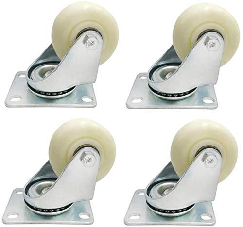 PXDOHQAW 4 Pieces Nylonnitureers,Trolley Industrial Wheel,Replace Accessories Brakeor Wheels Beasteel Ballers