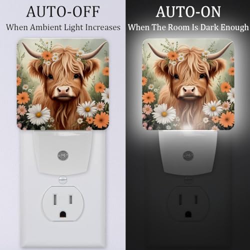 Lámpara de noche LED con sensor para niños 7.6x7.6cm miniatura 2