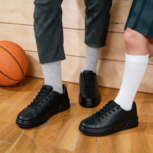 Image of Impakto Men's Sneakers | Lightweight & Washable Casual Shoes | Comfortable Lace-Up Shoes, Office & Travel | Soft Cushioned Insole & Slip Resistant