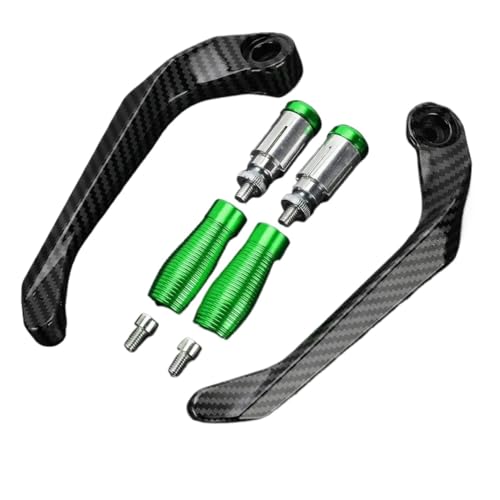 Motorrad-Lenkerschutz Für HON@&DA VFR800F VFR 800F 2002-2023 2022 2021 2020 Lenker Bremskupplungshebel Handschutz Schutz Motorradzubehör(Green-NO Logo)