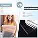 100Pcs Sock Packaging Bags for Shipping - 6x9 inch Frosted Zipper Plastic Bags for Travel Storage -Clear Bag for Toiletries, small panties, cosmetics | No Vent Holes