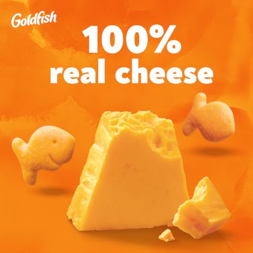 Image of Goldfish Cheddar Cheese Crackers, 10 Oz Bag (Pack of 2)