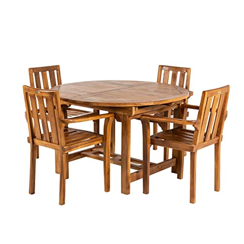 Las mejores mesas redondas extensibles de madera