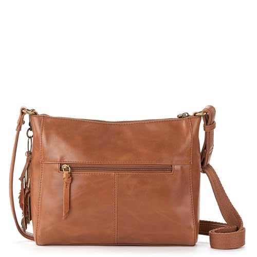 Image of The Sak Alameda Leather Crossbody Purse - Leather Women's Handbag for Everyday & Travel - Cross Body Bag With Zipper
