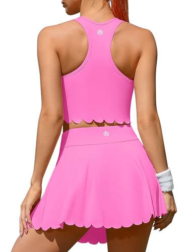 ATTRACO Tennis Outfits for Women Racerback Golf Activewear Exercise Workout Dress
