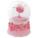 Elanze Designs Ballerina Arabesque Pose Rotating Figurine 100MM Water Globe Plays Tune Swan Lake