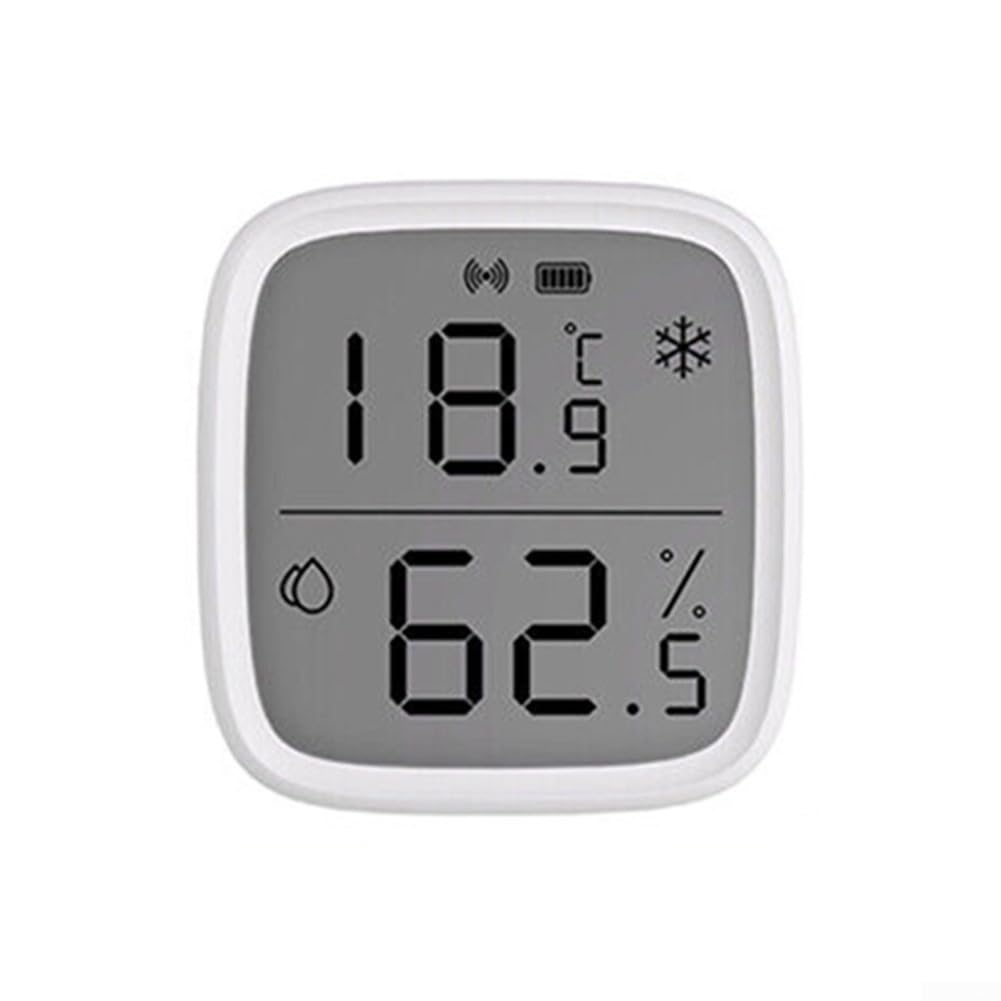 Capteur de température et d'humidité pour Zigbee, capteur de température et d'humidité avec écran LCD numérique, capteur SNZB-02D pour Alexa, surveillance à distance et domotique intelligente