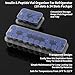 6-Pack Peptide Case for Fridge - 88 Slot (4 * 10+2 * 24 Slots) Refrigerator Vial Holder (3mL Vial Storage) Organizer Set for Insulin, Semaglutide & Peptide Bottles - Semi-Transparent Storage Solution