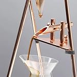 Cold Brew Drip Tower, Iced Coffee Maker with Stainless Steel Stand, Adjustable Speed Dripper, 800ml Glass Coffee Pot, Detachable Structure, Makes 6-8 Cups Coffee - Image 4