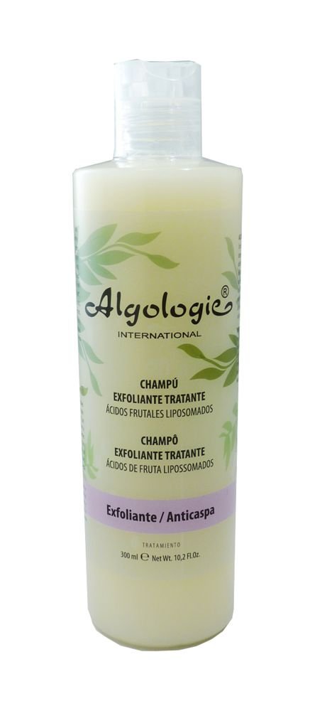 AlgologieInternational Shampoo Serum fitomarino, Exfoliating Anticaspa, with Honey and Lemon – 300 ml