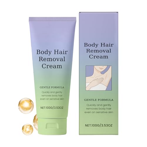 Crema Depilatoria Para Mujeres - Crema Depiladora para Rostro Sensible - Loción Depiladora Sin Dolor Cuidado de la Piel Para Piernas Zona Bikini Axilas Espalda Rostro Cuerpo Zonas Delicadas