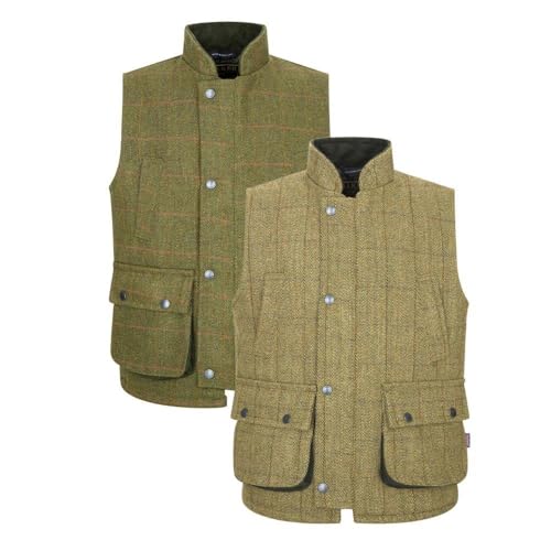 Walker and Hawkes - Children's Derby Tweed Greyson Shooting Gilet4