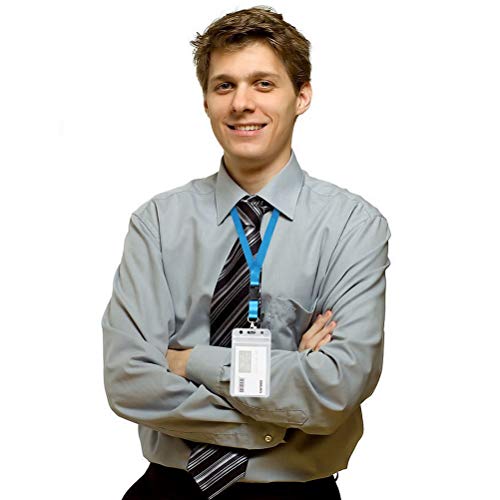 3 Stück Schlüsselband Lanyard, 47cm Ausweishülle Bunt Nylon Umhängeband Schlüsselbänder mit Abnehmbarer Schnalle für Schlüssel Ausweishüllen Arbeitskarte(Blau, Rosa, Lila)